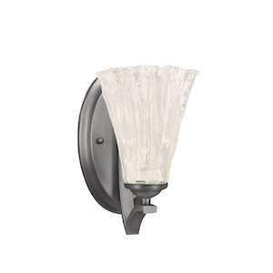Zilo - 1 Light Wall Sconce-9.5 Inches Tall and 5.5 Inches Wide - 489970