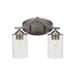 Zilo - 2 Light Bath Bar-10.25 Inches Tall and Inches Wide - 732026