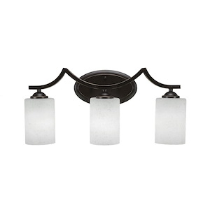 Zilo - 3 Light Bath Bar-10 Inches Tall and Inches Wide - 698495