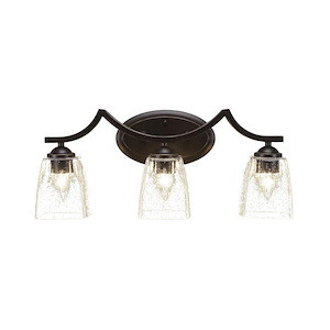 Zilo - 3 Light Bath Bar-9.5 Inches Tall and Inches Wide - 698482