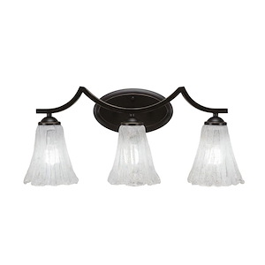 Zilo - 3 Light Bath Bar-10 Inches Tall and Inches Wide - 698472