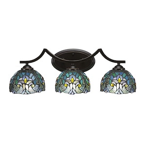 Zilo - 3 Light Bath Bar-8.5 Inches Tall and Inches Wide - 698461