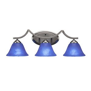 Zilo - 3 Light Bath Bar-8.25 Inches Tall and Inches Wide - 698470