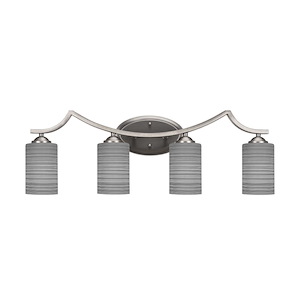 Zilo - 4 Light Bath Bar-10.25 Inches Tall - 1117821