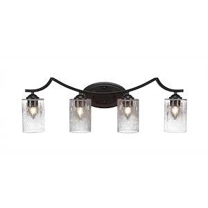 Zilo - 4 Light Bath Bar-10.25 Inches Tall and Inches Wide - 698681