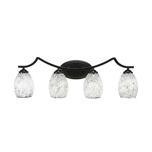 Zilo - 4 Light Bath Bar-10.25 Inches Tall and Inches Wide - 698756