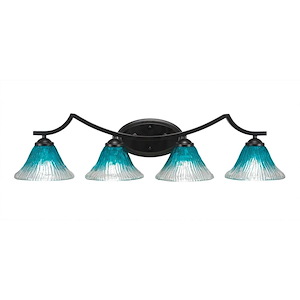 Zilo - 4 Light Bath Bar-8.25 Inches Tall and Inches Wide - 698668