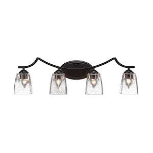 Zilo - 4 Light Bath Bar-8.25 Inches Tall and Inches Wide - 698666