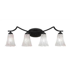 Zilo - 4 Light Bath Bar-8.75 Inches Tall and Inches Wide - 698856