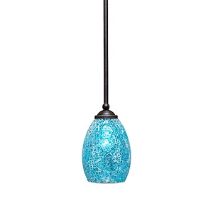 Zilo - 1 Light Mini Pendant-8 Inches Tall and 5 Inches Wide - 698805