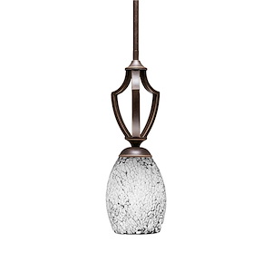 Zilo - 1 Light Mini Pendant-15 Inches Tall and 5 Inches Wide - 698769