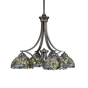 Zilo - 4 Light Chandelier-19 Inches Tall and 20.25 Inches Wide - 698962