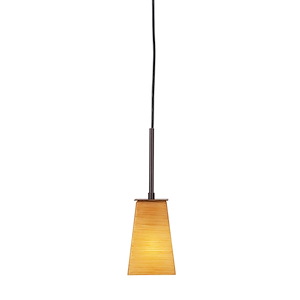 Apollo - 1 Light Mini Pendant-7.5 Inches Tall and 4.5 Inches Wide - 1219245