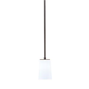 Apollo - 1 Light Stem Hung Mini Pendant-7.5 Inch Tall and 4.5 Inch Wide - 1431115