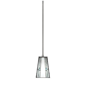Apollo - 1 Light Stem Hung Mini Pendant-7.5 Inches Tall and 5 Inches Wide - 1339212