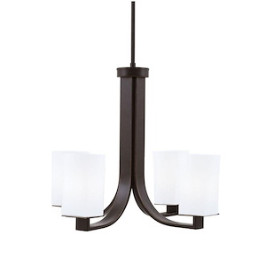 Apollo - 4 Light Uplight Chandelier-18.25 Inch Tall and 21.5 Inch Wide - 1431117