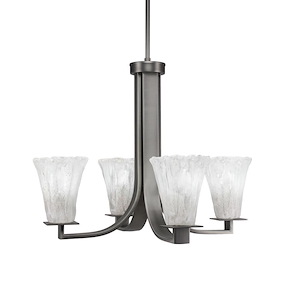 Apollo - 4 Light Chandelier-18 Inches Tall and 23.25 Inches Wide - 699212