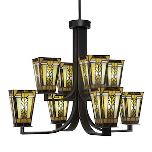 Apollo - 8 Light Chandelier-23 Inches Tall and 27 Inches Wide - 1150068