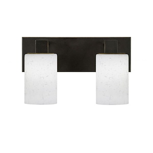 Apollo - 2 Light Bath Bar-8.25 Inches Tall and 14 Inches Wide - 732064
