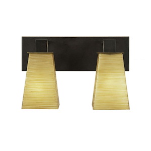 Apollo - 2 Light Bath Bar-9.25 Inches Tall and Inches Wide - 1149475