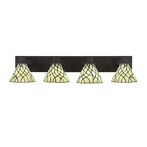 Apollo - 4 Light Bath Bar-7.25 Inches Tall and Inches Wide - 1040390