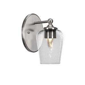 Capri - 1 Light Wall Sconce-9.5 Inches Tall and 5 Inches Wide - 1154903