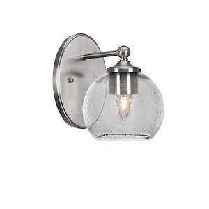 Capri - 1 Light Wall Sconce-8.25 Inches Tall and 5.75 Inches Wide - 1160045