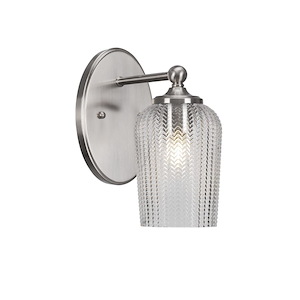 Capri - 1 Light Wall Sconce-10.5 Inches Tall and 5 Inches Wide - 1158738