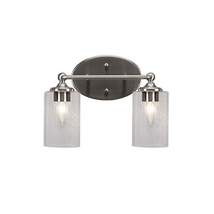 Capri - 2 Light Bath Bar-9.75 Inches Tall and 13 Inches Length - 1158720