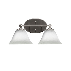Capri - 2 Light Bath Bar-7.5 Inches Tall and 15.75 Inches Length - 1160457