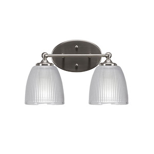 Capri - 2 Light Bath Bar-8.5 Inches Tall and 13.75 Inches Length - 1155506