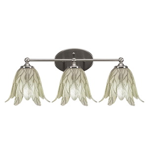 Capri - 3 Light Bath Bar-9.25 Inches Tall and 24.25 Inches Length - 1154926