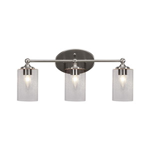 Capri - 3 Light Bath Bar-9.75 Inches Tall and 21 Inches Length - 1157951