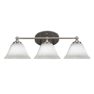 Capri - 3 Light Bath Bar-7.5 Inches Tall and 23.5 Inches Length - 1160625