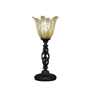 Elegante - 1 Light Mini Table Lamp-15.75 Inches Tall and 7 Inches Wide - 1219035