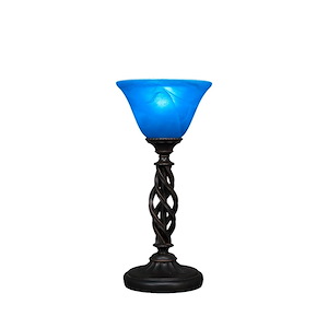Elegante - 1 Light Mini Table Lamp-14.25 Inches Tall and 7 Inches Wide - 489997