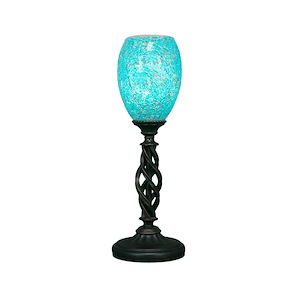 Elegante - 1 Light Mini Table Lamp-16.5 Inches Tall and 5 Inches Wide - 489995