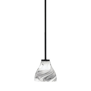 Sandia - 1 Light Stem Mini Pendant-6.5 Inch Tall and 6.25 Inch Wide - 1373464