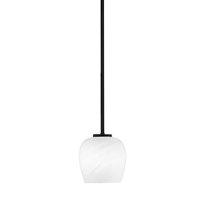 Sandia - 1 Light Stem Mini Pendant-6.5 Inch Tall and 6 Inch Wide - 1373463