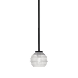 Sandia - 1 Light Stem Mini Pendant-5.75 Inch Tall and 7 Inch Wide - 1373482