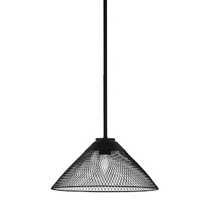Sandia - 1 Light Stem Mini Pendant-7 Inch Tall and 14 Inch Wide - 1373467