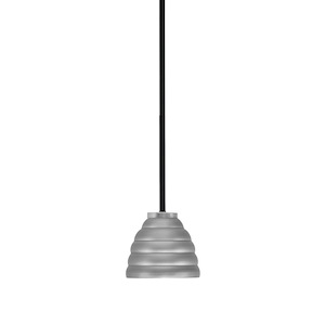 Sandia - 1 Light Stem Mini Pendant-5.25 Inch Tall and 6 Inch Wide - 1373452