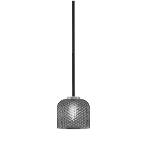 Sandia - 1 Light Stem Mini Pendant-6 Inch Tall and 6 Inch Wide - 1373495
