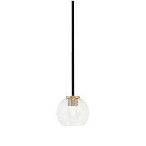 Sandia - 1 Light Stem Mini Pendant-5.25 Inch Tall and 5.75 Inch Wide - 1373451