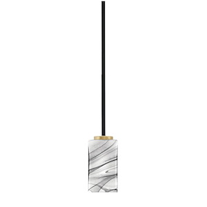 Sandia - 1 Light Stem Mini Pendant-7 Inch Tall and 3.5 Inch Wide - 1373468