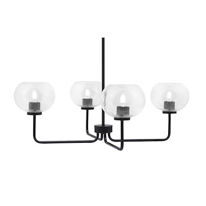 Sandia - 4 Light Chandelier-10.25 Inch Tall and 31 Inch Wide - 1373508
