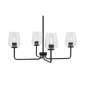 Sandia - 4 Light Chandelier-11.25 Inch Tall and 29 Inch Wide - 1373512