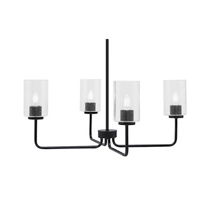 Sandia - 4 Light Chandelier-11.25 Inch Tall and 28 Inch Wide - 1373511
