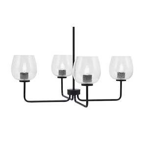 Sandia - 4 Light Chandelier-11.25 Inch Tall and 30.25 Inch Wide - 1373513