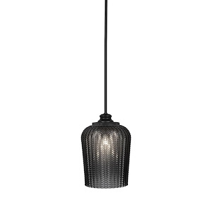 Cordova - 1 Light Stem Hung Stem Hung Pendant-13 Inches Tall and 9 Inches Wide - 1219036